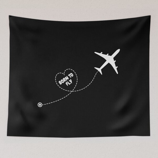 Item preview, Born to flying airplane and more designed and sold by HarriPaloma.