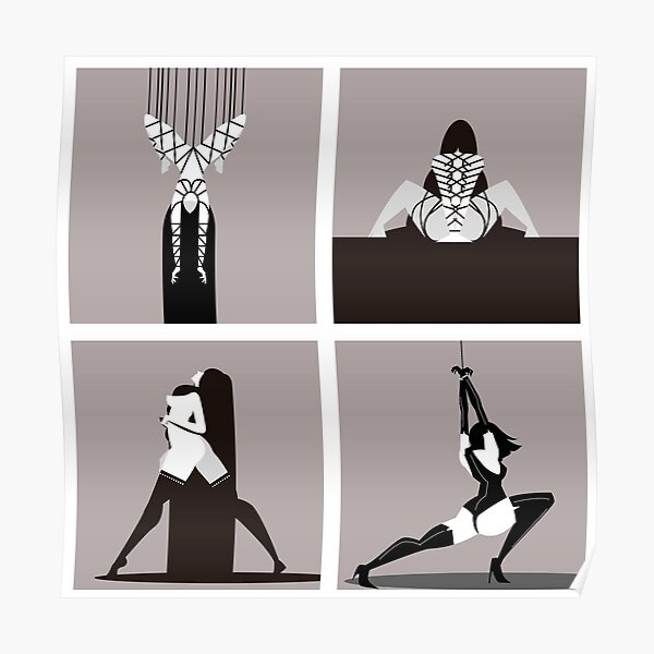 shibari bondage girls Poster