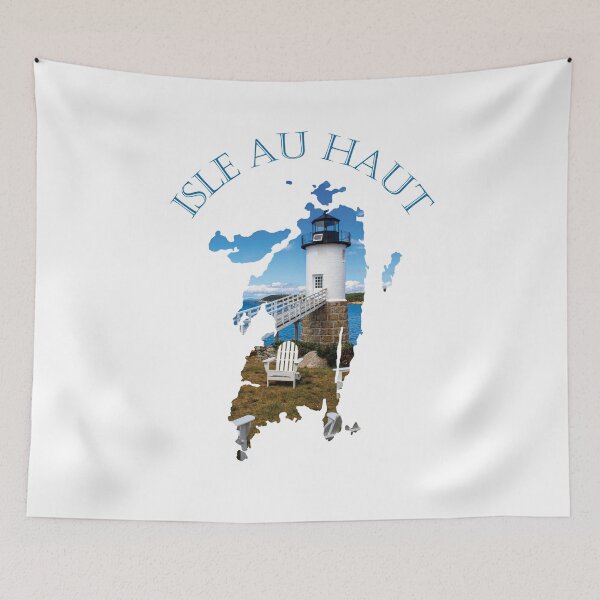 Item preview, Isle au Haut Maine Lighthouse designed and sold by BeaSchoney.