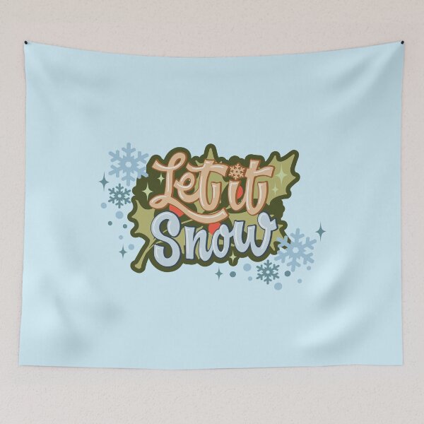 Item preview, Lets It Snow Chill with Christmas designed and sold by onzpacesdesign.