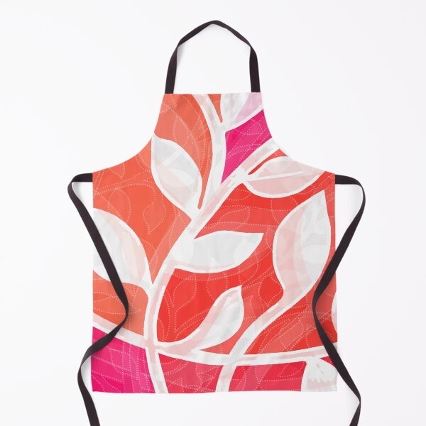 Item preview, White leaves on colorful background designed and sold by beamorello.