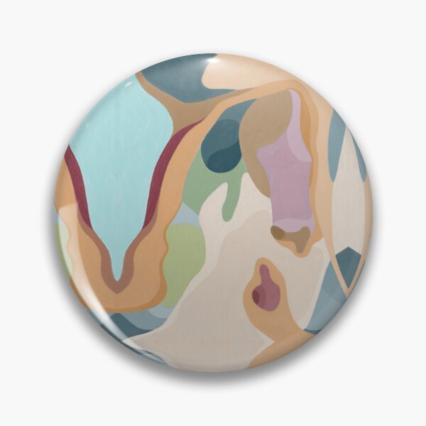 Item preview, abstract landscape pattern pastel designed and sold by FLOWERLANE.