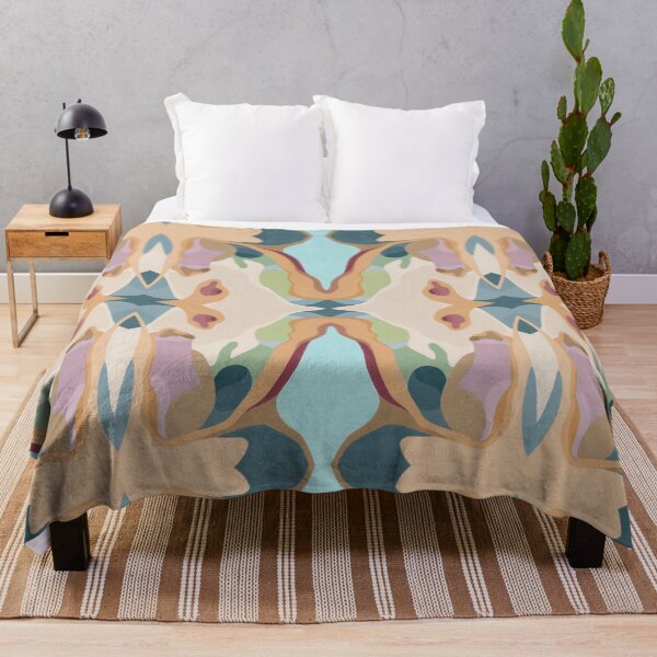 Item preview, abstract landscape pattern pastel designed and sold by FLOWERLANE.