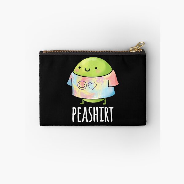 Item preview, Pea Shirt TShirt Funny Pea Puns (Dark BG) designed and sold by punnybone.