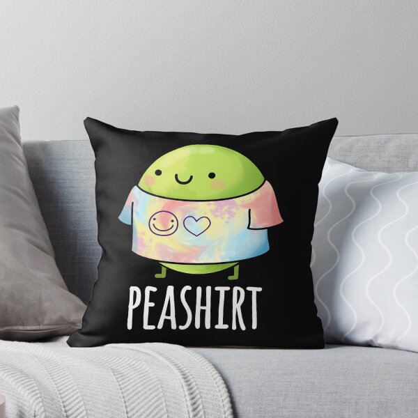 Item preview, Pea Shirt TShirt Funny Pea Puns (Dark BG) designed and sold by punnybone.