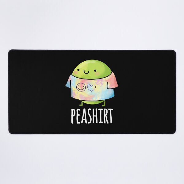 Item preview, Pea Shirt TShirt Funny Pea Puns (Dark BG) designed and sold by punnybone.