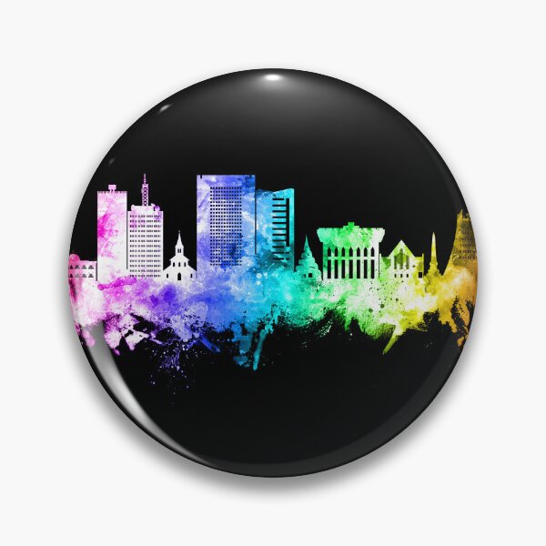 Artikelvorschau, Yaoundé Cameroon Skyline entworfen und verkauft von ArtPrints.