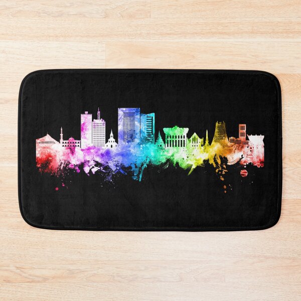 Item preview, Yaoundé Cameroon Skyline designed and sold by ArtPrints.