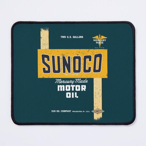 Item preview, Sunoco Motor Oil Retro Distressed Design   designed and sold by ClickCrafty.