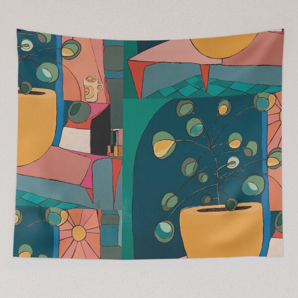 Item preview, Pilea in the sun designed and sold by AThorntonart.
