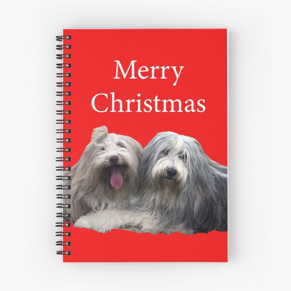 Item preview, Bearded Collie Merry Christmas designed and sold by Paul Thompson Photography.