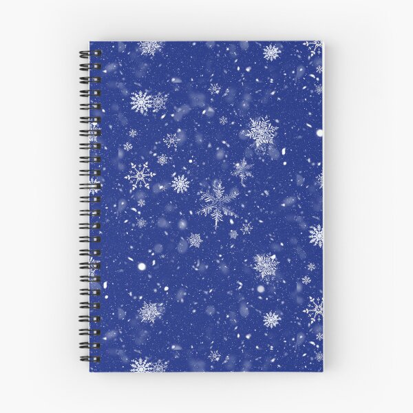 Item preview, Winter Snowflakes Pattern for Christmas Navy Blue  designed and sold by Kubala.