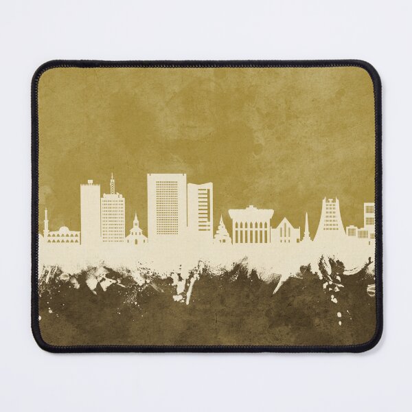 Item preview, Yaoundé Cameroon Skyline designed and sold by ArtPrints.