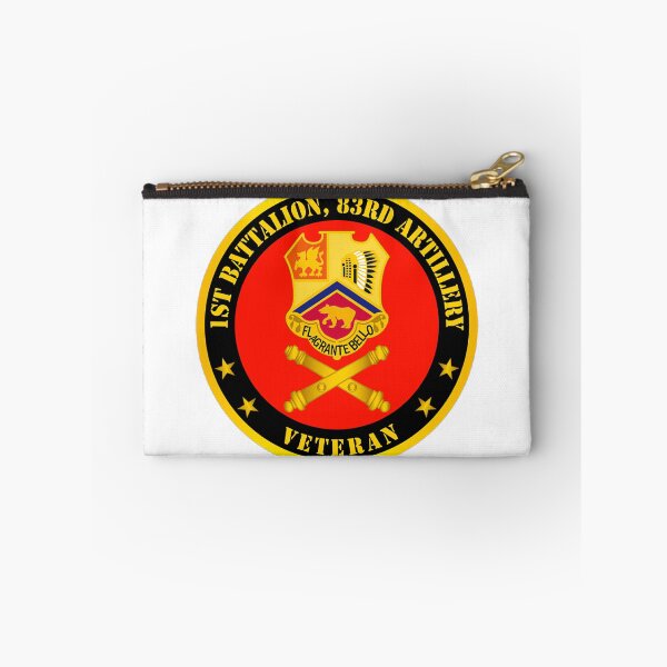 Item preview, Army - 1st Bn 83rd Artillery Veteran w Branch  designed and sold by HazelMINNIC.