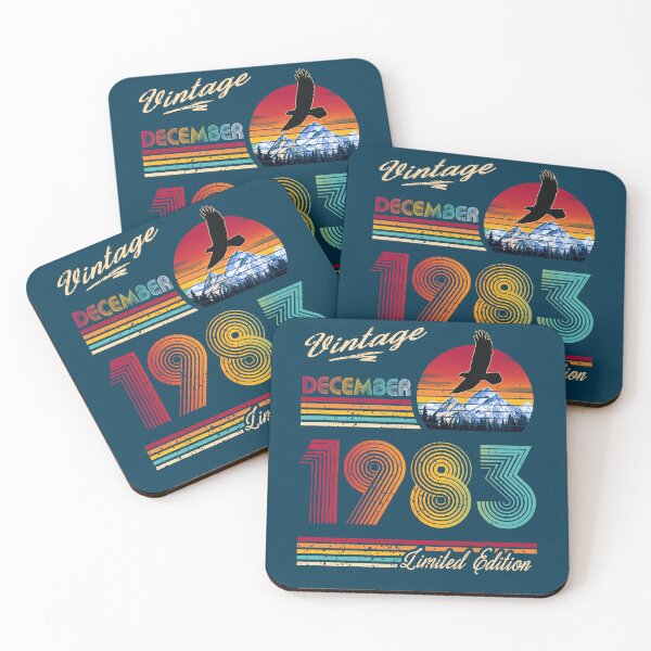 Item preview, December 1983 Birthday designed and sold by GreenSplash.
