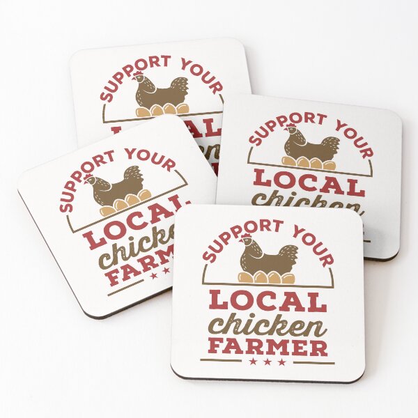 Item preview, Support Your Local Chicken Farmer designed and sold by jaygo.