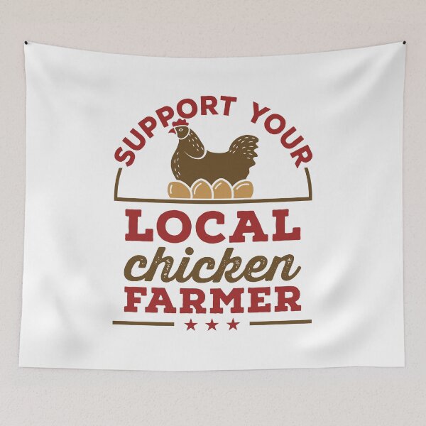 Item preview, Support Your Local Chicken Farmer designed and sold by jaygo.