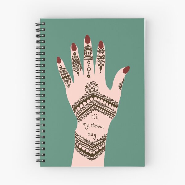 Item preview, It&amp;#39;s my Henna Day | Henna Hand Tattoo - Brown Mehendi designed and sold by HennaArtista.
