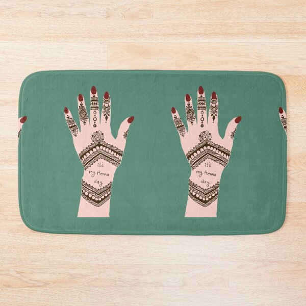 Item preview, It&amp;#39;s my Henna Day | Henna Hand Tattoo - Brown Mehendi designed and sold by HennaArtista.