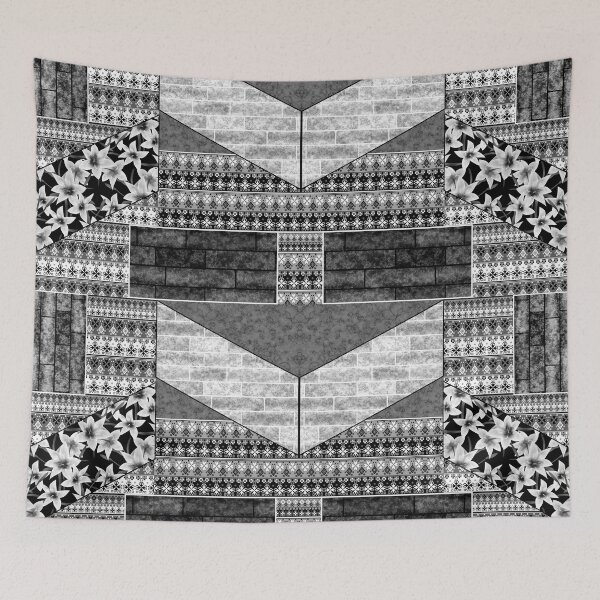 Item preview, Black and white , patchwork  designed and sold by fuzzyfox.