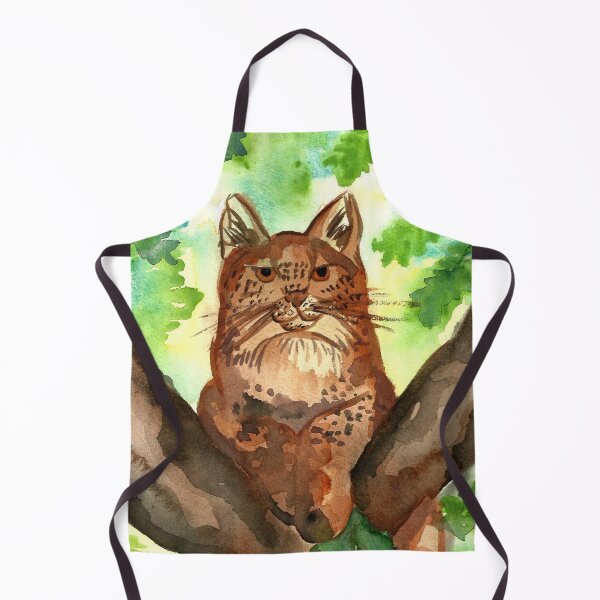 Item preview, Lynx in the tree designed and sold by Niina Niskanen.