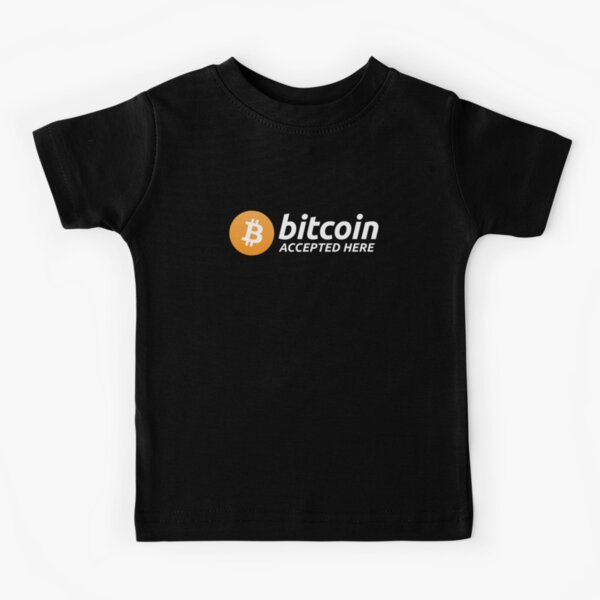 Bitcoin Accepted Here Kids T-Shirt