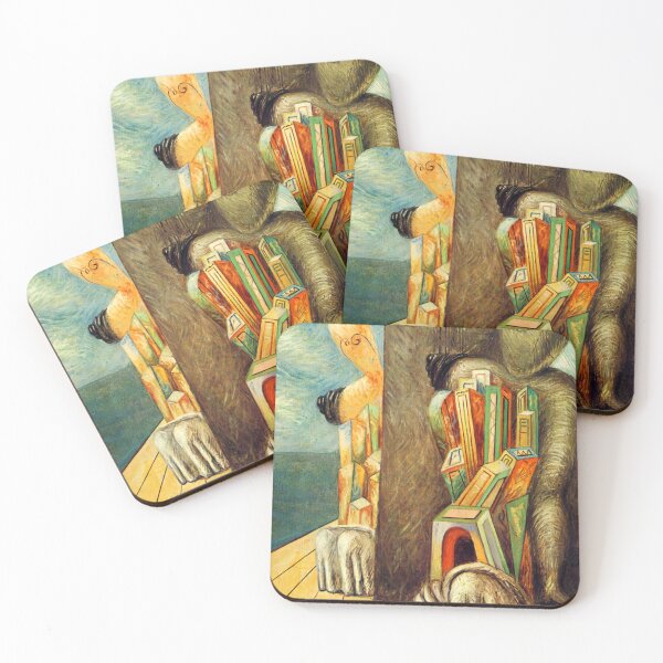 Item preview, High Res - Art by Giorgio De Chirico 1888 -1978, Abstract Surrealism  designed and sold by space company ®.