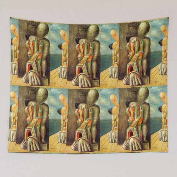 Item preview, High Res - Art by Giorgio De Chirico 1888 -1978, Abstract Surrealism  designed and sold by space company ®.