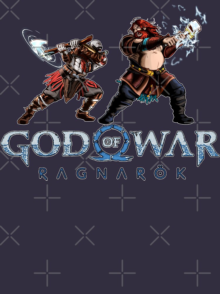 God of War Ragnarok funny Thor Poster | Essential T-Shirt