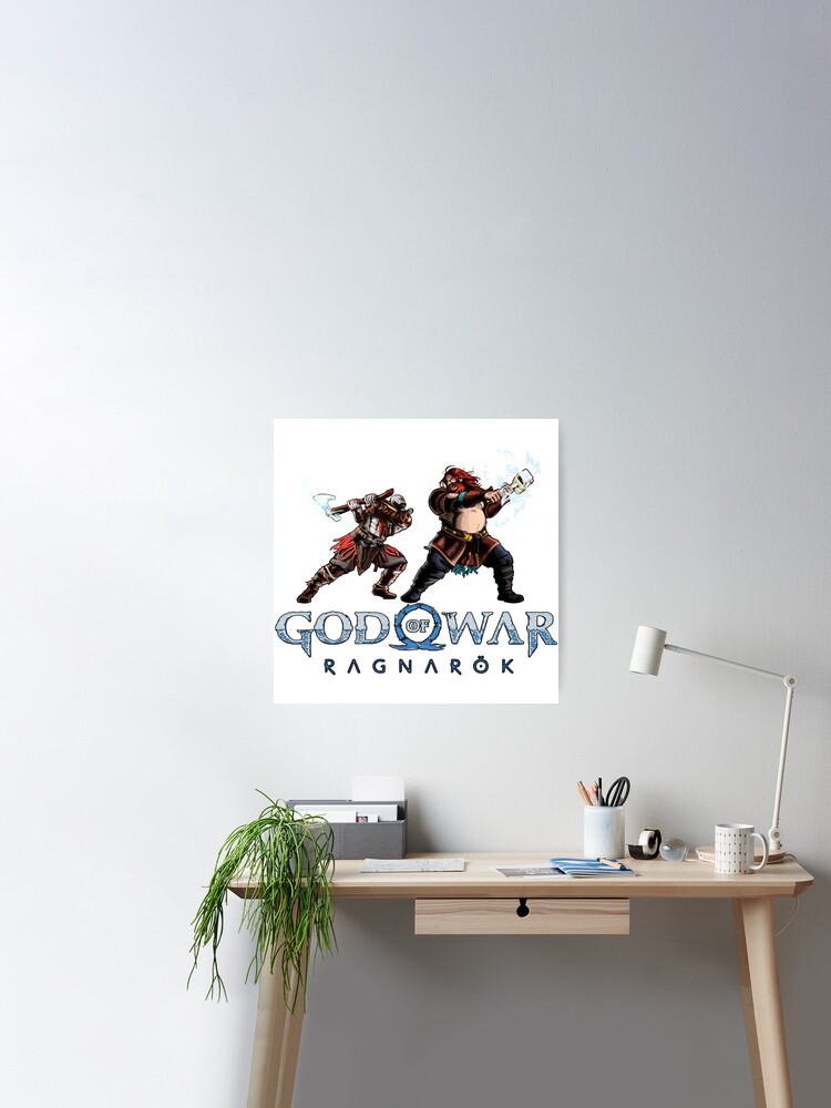 God Of War Ragnarok Ilustrated Combat Thor and Kratos comic style Art  Board Print for Sale by BlackThunder Store