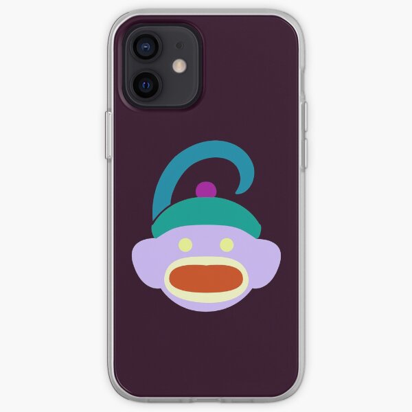 Sock Monkey With Tail iPhone Soft Case