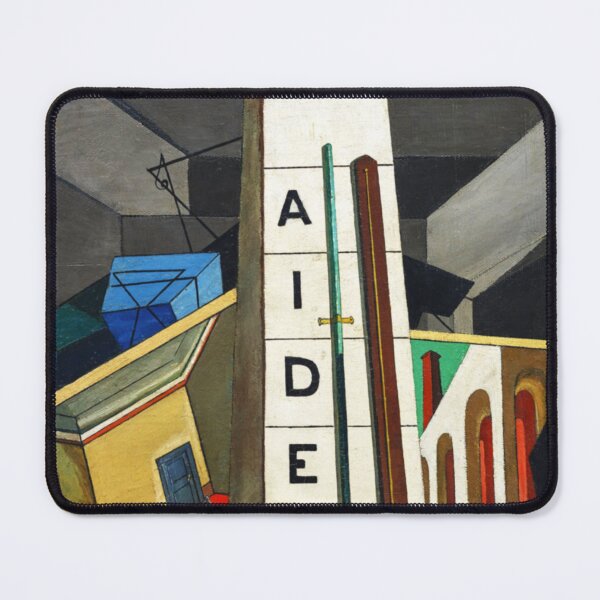 Item preview, High Res - Art by Giorgio De Chirico 1888 -1978, Abstract Surrealism designed and sold by space company ®.