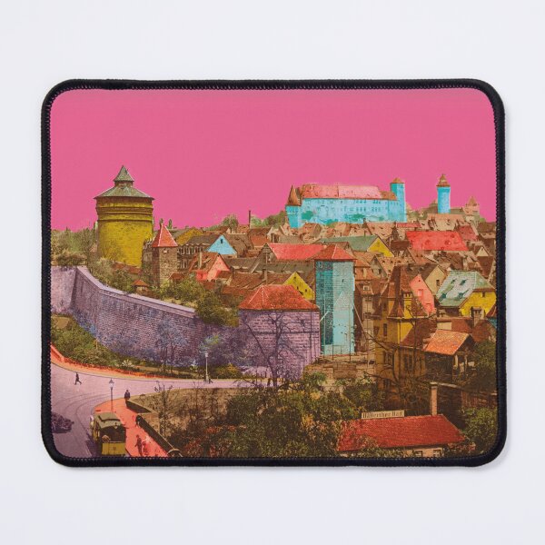 Item preview, vintage Nuremberg Skyline Germany designed and sold by Mauswohn.