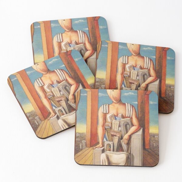 Item preview, High Res - Art by Giorgio De Chirico 1888 -1978, Abstract Surrealism  designed and sold by space company ®.