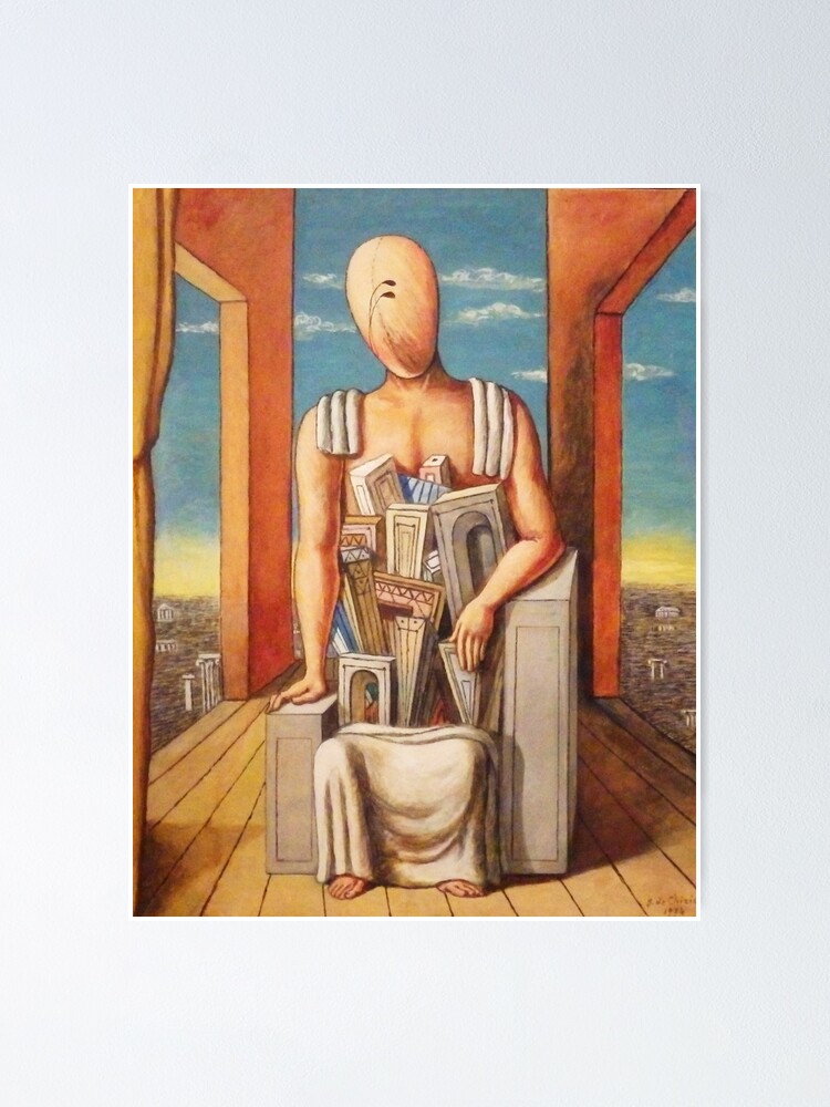Giorgio De Chirico Poster, Canvas Painting Poster