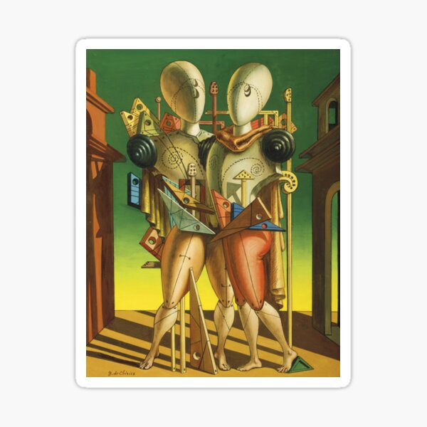 High Res Art By Giorgio De Chirico 1888 1978 Abstract Surrealism   St,small,507x507 Pad,600x600,f8f8f8 