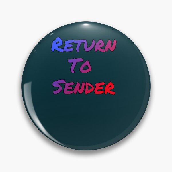 Item preview, Return to sender   designed and sold by ClickCrafty.