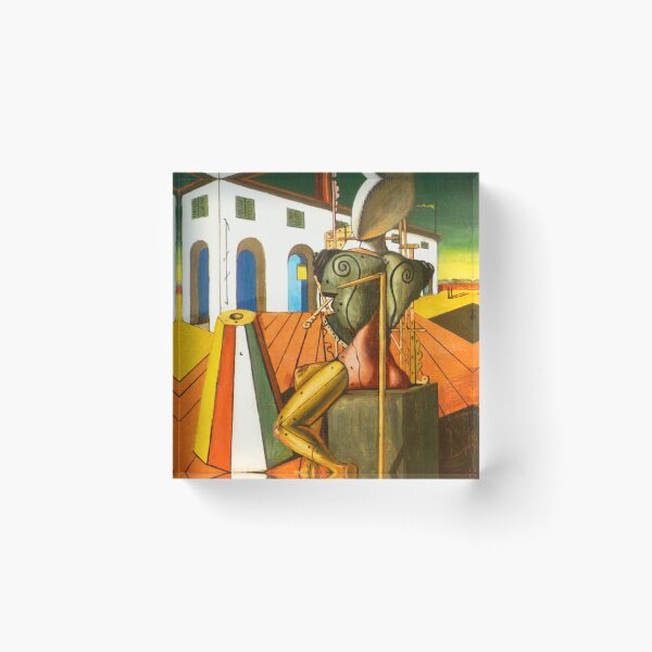 Item preview, High Res - Art by Giorgio De Chirico 1888 -1978, Abstract Surrealism  designed and sold by space company ®.