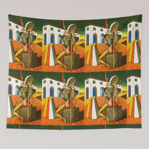 Item preview, High Res - Art by Giorgio De Chirico 1888 -1978, Abstract Surrealism  designed and sold by space company ®.