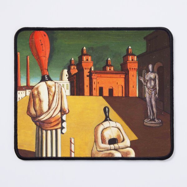Item preview, High Res - Art by Giorgio De Chirico 1888 -1978, Abstract Surrealism designed and sold by space company ®.