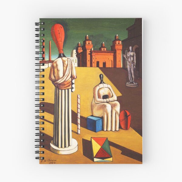 Item preview, High Res - Art by Giorgio De Chirico 1888 -1978, Abstract Surrealism  designed and sold by space company ®.