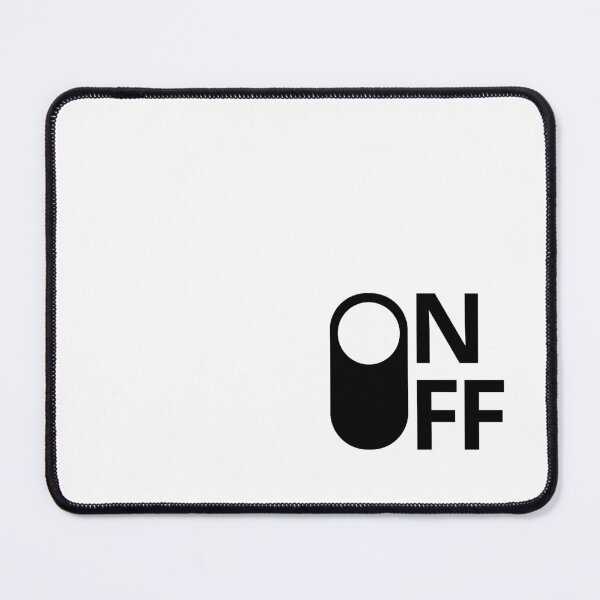 Item preview, ON - OFF — Minimalist, Humor, Quotes designed and sold by CROWNLIGHT.