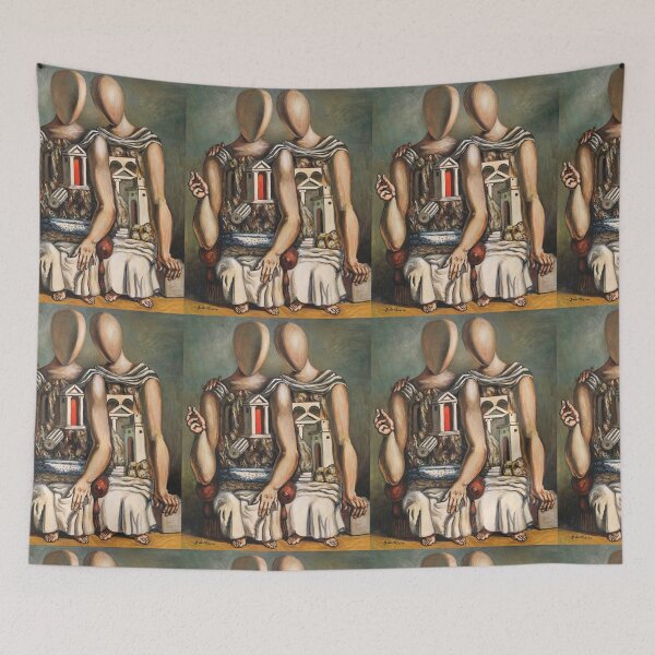 Item preview, High Res - Art by Giorgio De Chirico 1888 -1978, Abstract Surrealism  designed and sold by space company ®.