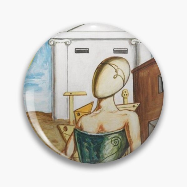 Item preview, High Res - Art by Giorgio De Chirico 1888 -1978, Abstract Surrealism  designed and sold by space company ®.