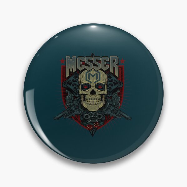 Item preview, MESSER GUNS and KNUCKLES Relaxed Fit  designed and sold by ClickCrafty.