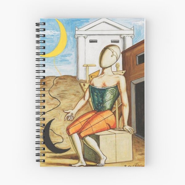 Item preview, High Res - Art by Giorgio De Chirico 1888 -1978, Abstract Surrealism  designed and sold by space company ®.