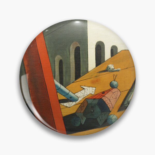 Item preview, High Res - Art by Giorgio De Chirico 1888 -1978, Abstract Surrealism  designed and sold by space company ®.