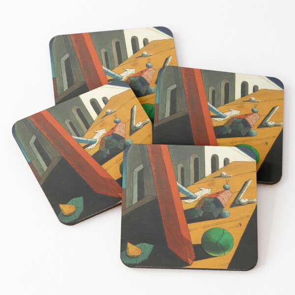 Item preview, High Res - Art by Giorgio De Chirico 1888 -1978, Abstract Surrealism  designed and sold by space company ®.