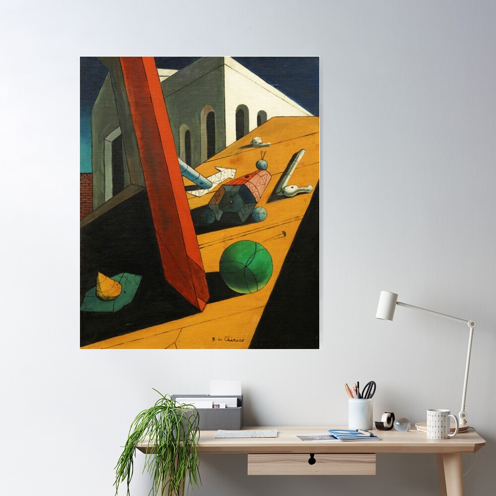 Giorgio De Chirico Poster | Canvas Painting Poster | Chirico Wall Prints -  Art Abstract - Aliexpress