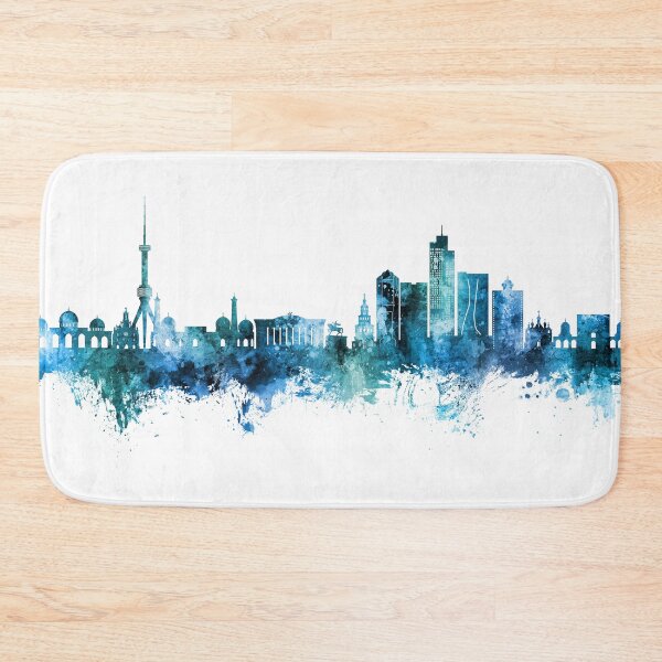 Item preview, Tashkent Uzbekistan Skyline designed and sold by ArtPrints.